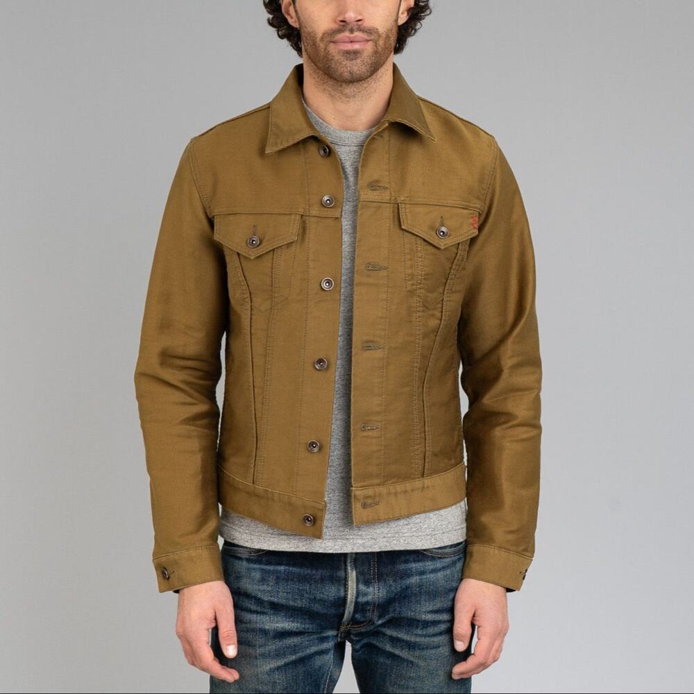 Iron Heart 12oz Whipcord Modified Type III Khaki Jacket M NEW IHJ-126-KHA Japan